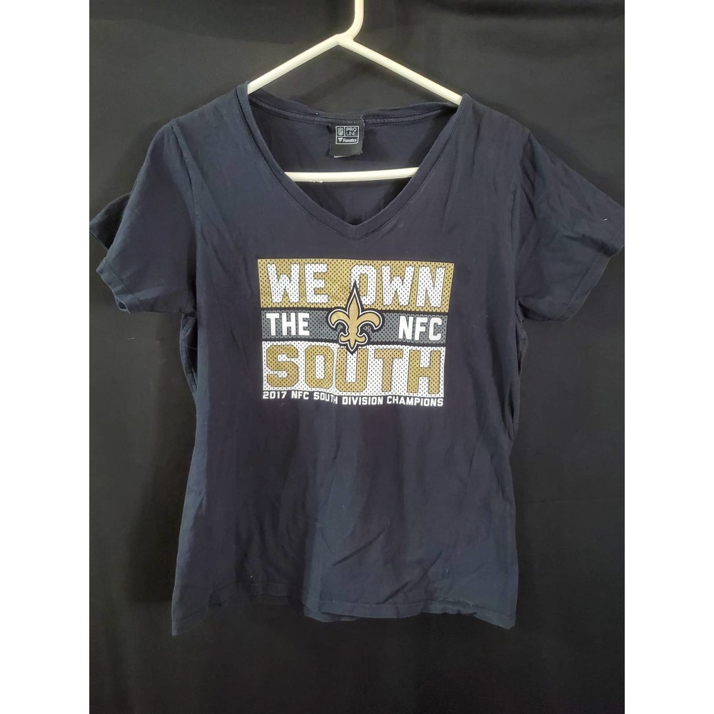 Women's 2017 Saints Tshirt, Large